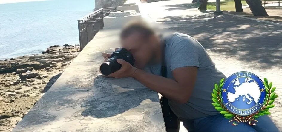 collaboratore investigativo a lavoro