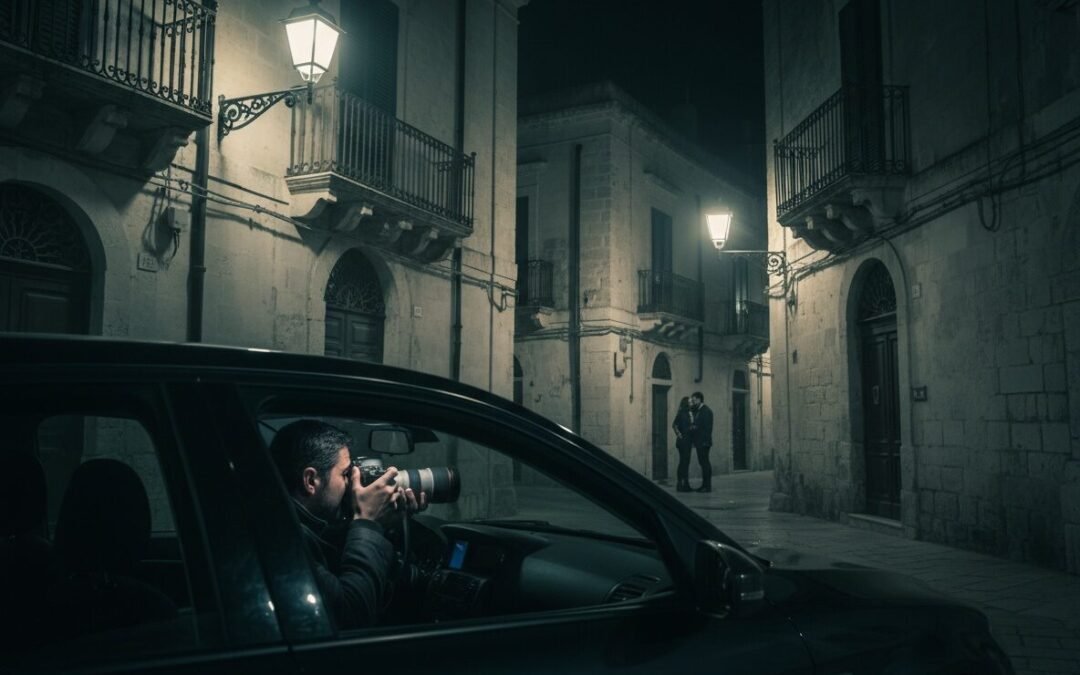 Relazioni extraconiugali a Molfetta: le prove del detective